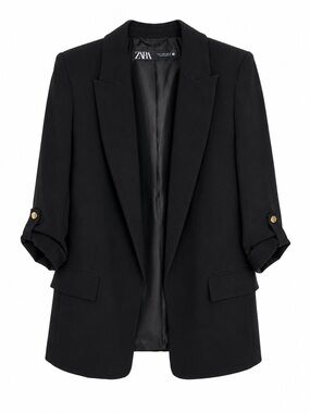 Zara Black Blazer | NWT | Size Small | Effortless Chic